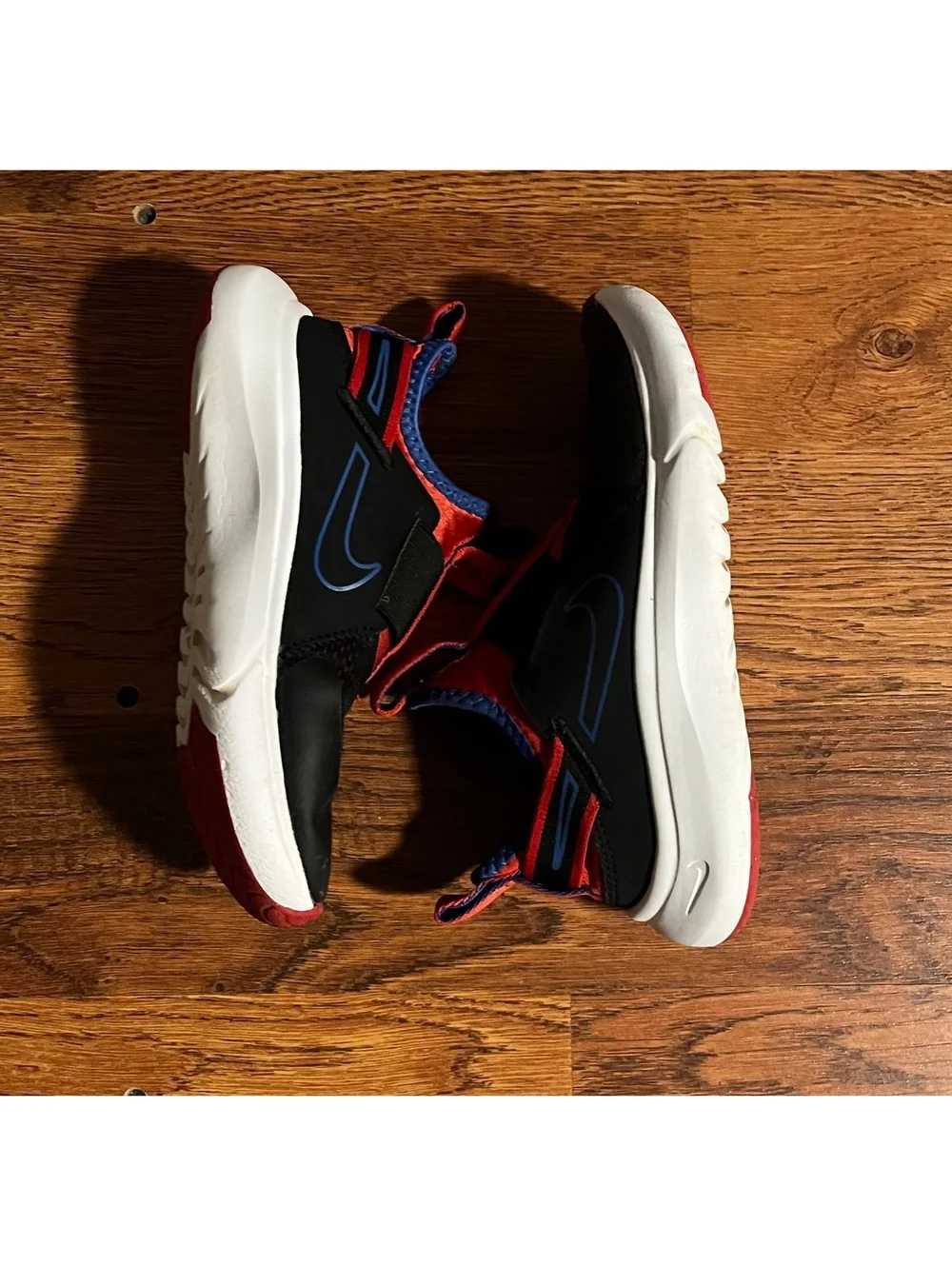 Nike flex plus black game royal Size 1Y Black Red